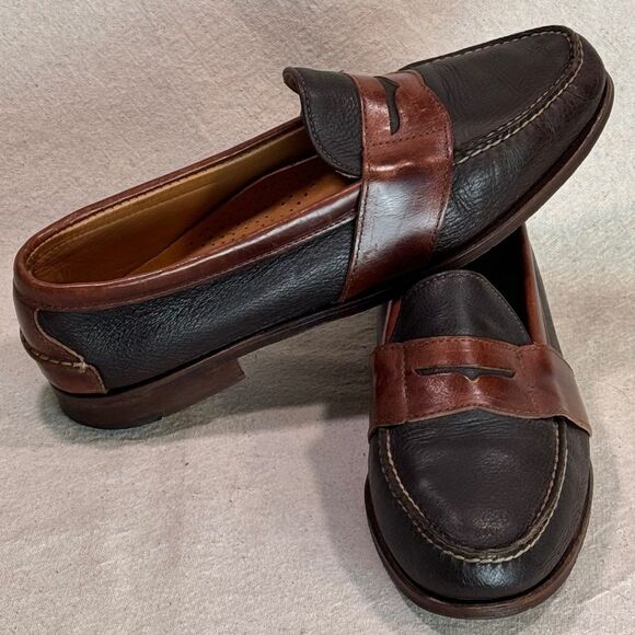 H.S. Trask Penny Loafers Mens Size 10.5N - Picture 7 of 16